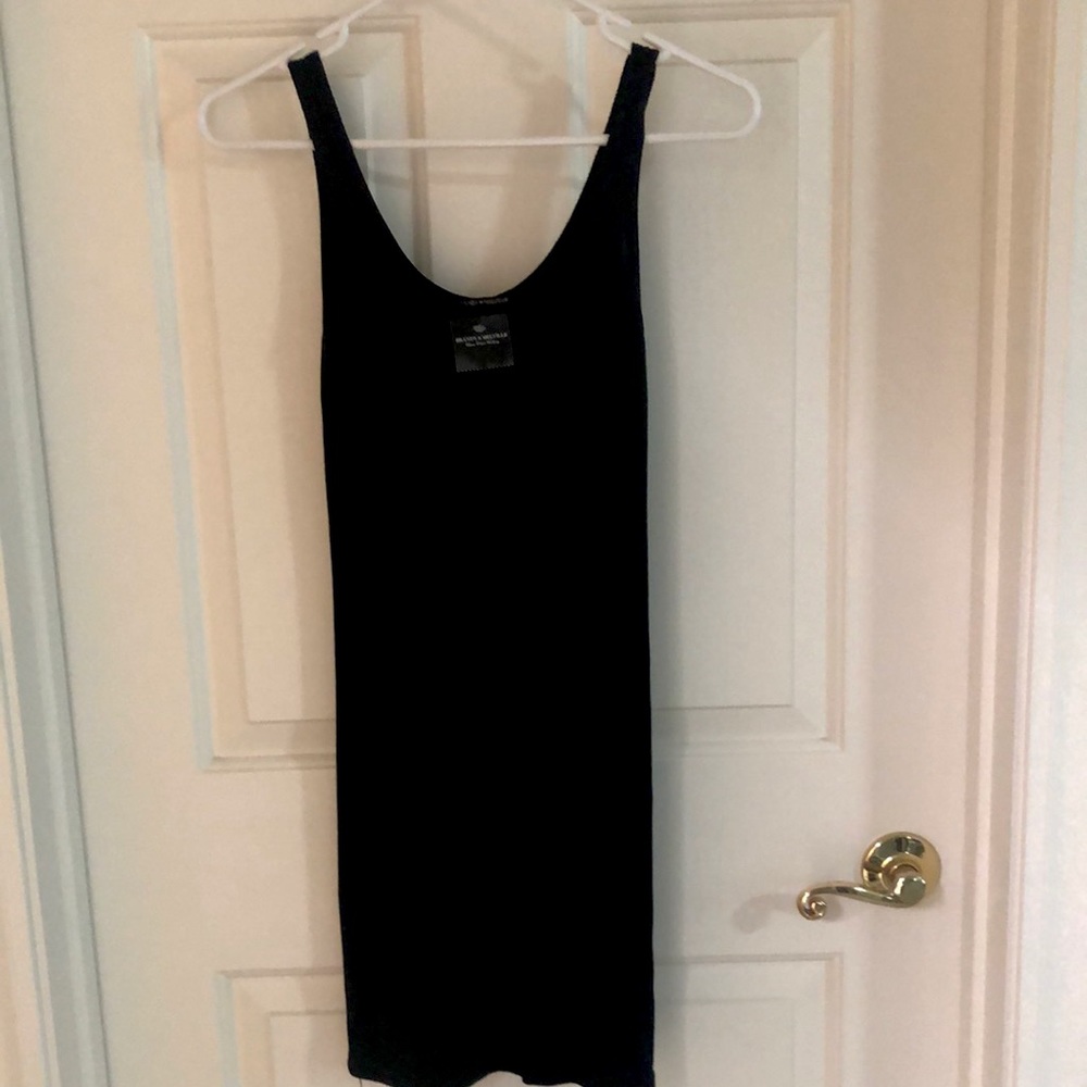 Brandy Black Stretchy Body con dress - New